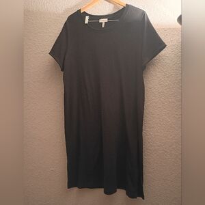 Jessica Simpson Charcoal T-shirt Dress